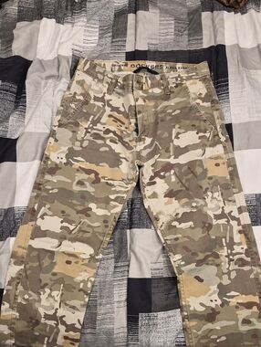 Dockers Men’s Camo Pants - Tan, Brown, Green